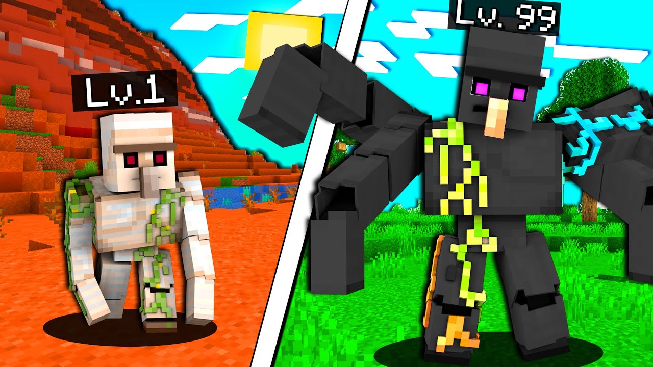 HO MODIFICATO I GOLEM DI FERRO DI MINECRAFT - ITA