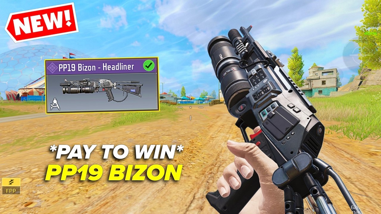 *NEW* PP19 BIZON - HEADLINER IS PAY TO WIN 😍 IN COD MOBILE