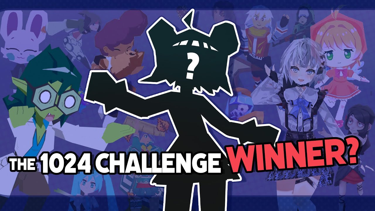 The BEST Low Poly 3D Characters?! ✨ The WINNERS of the #1024challenge! ✨💖