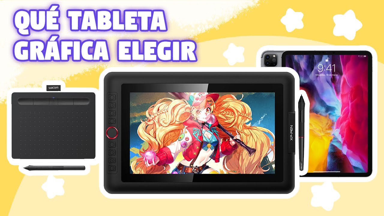 QUÉ TABLETA GRÁFICA COMPRAR | tipos de tabletas gráficas para dibujar |Wacom ,XP-Pen, Huion,iPad pro