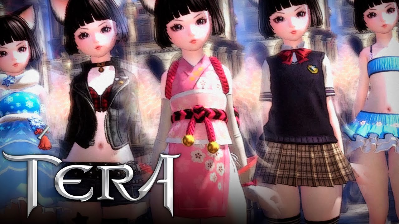 TERA - Elin Outfits, Pets and Mounts - Ninja Update - F2P - Korea
