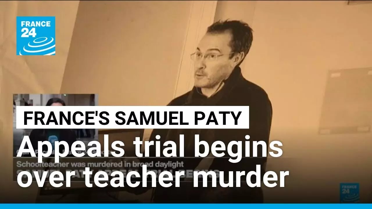 Appeals trial begins over murder of French teacher Samuel Paty &bull; FRANCE 24 English