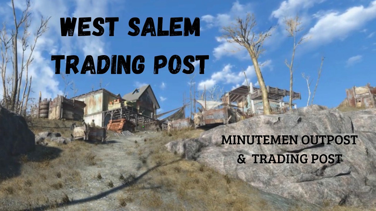 West Salem Trading Post - Fallout 4 Build - Vanilla (No Mods)