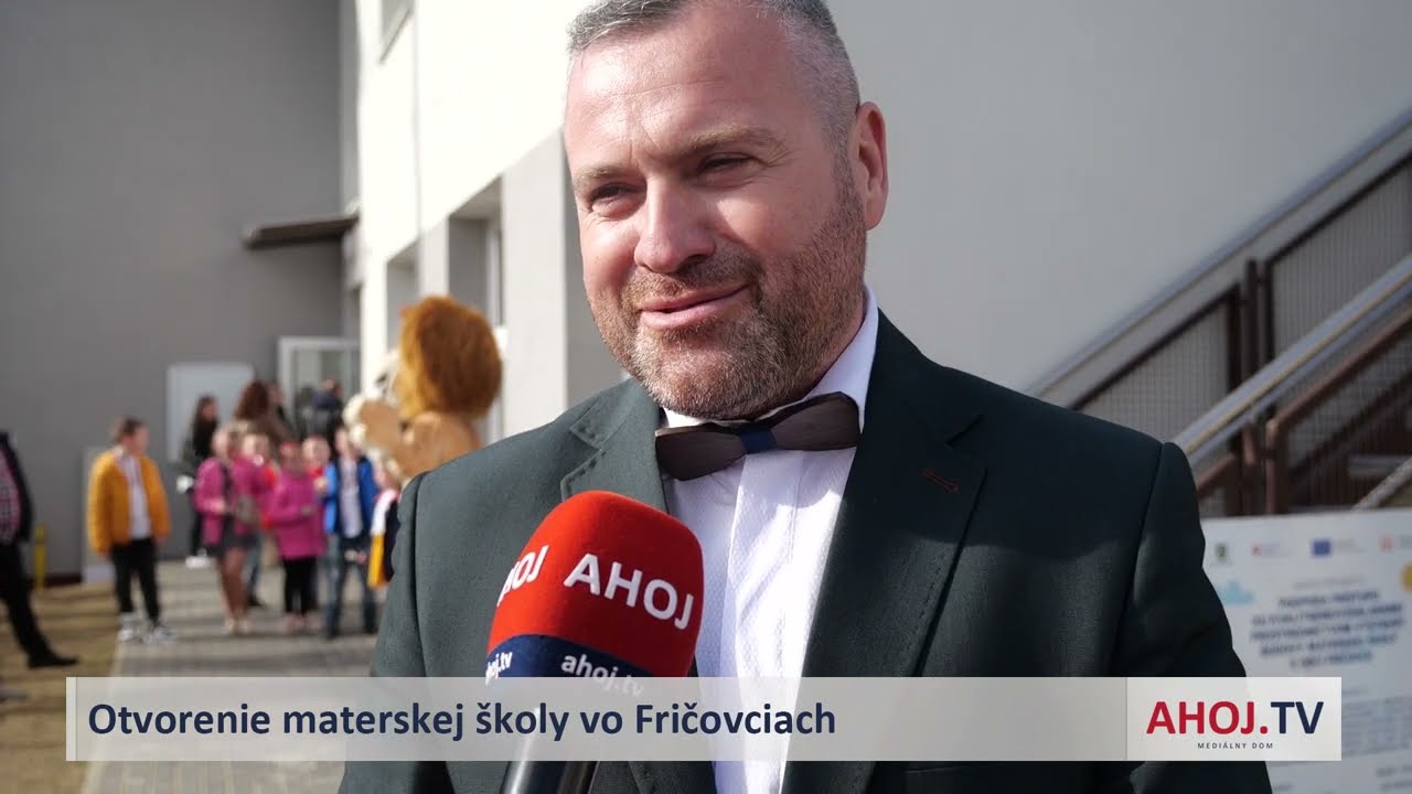 Fričovce sa môžu pochváliť novou škôlkou