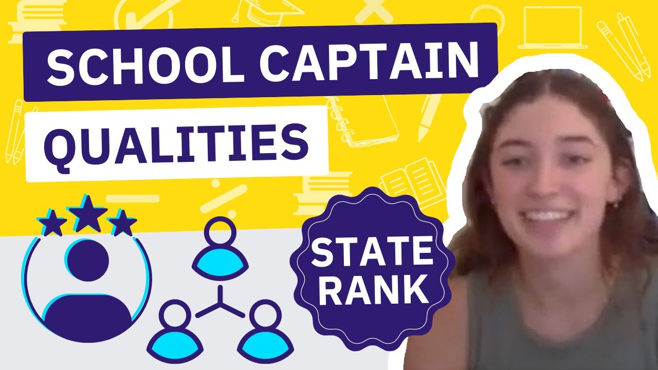 School Captain Advice on Leadership Qualities