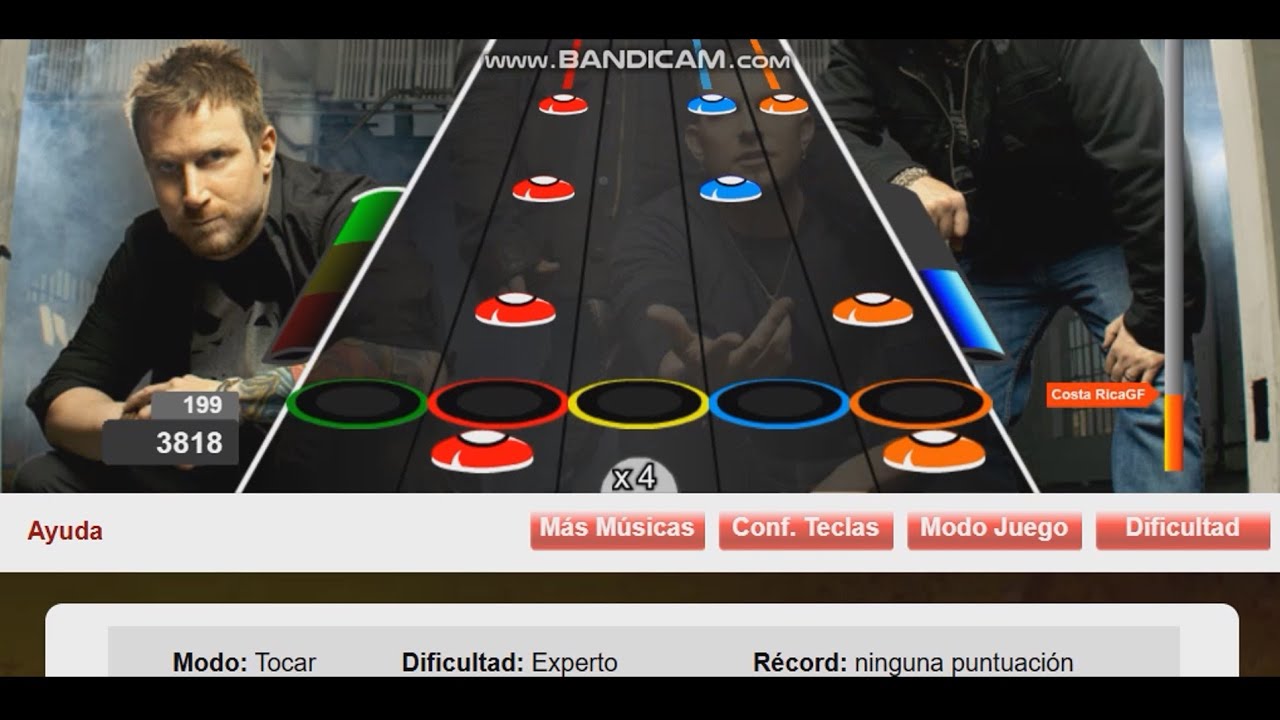 Top1: Dont Stop Dancing - Creed (RECORD) Experto Guitar Flash “37798” +33 Mitada Top1 Hard y Expert