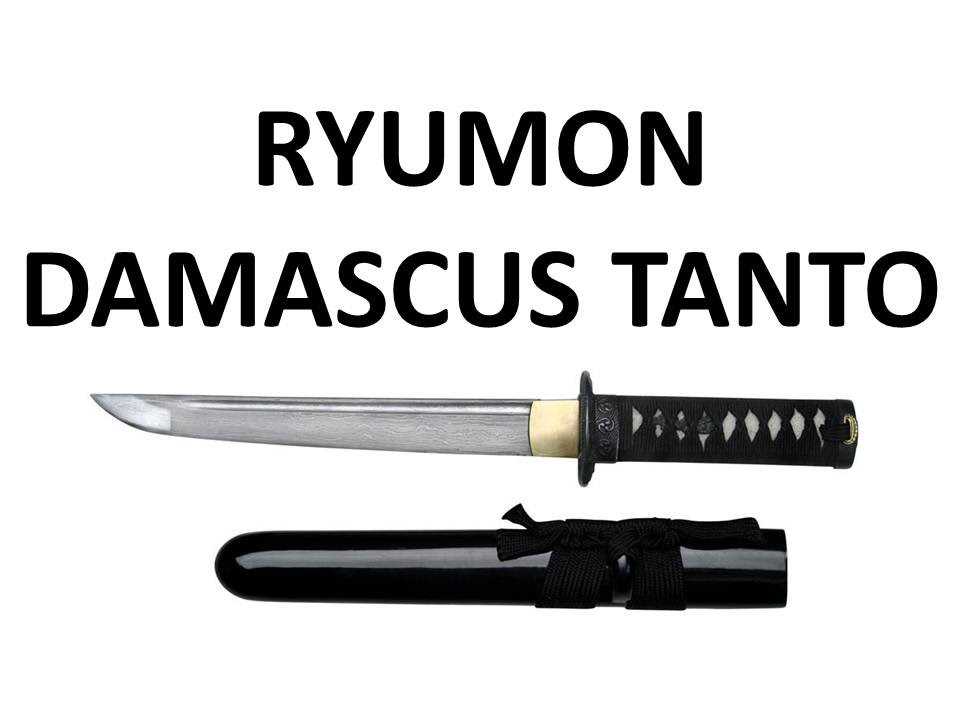 Рюмон Дамасский Танто - Обзор / Рецензия