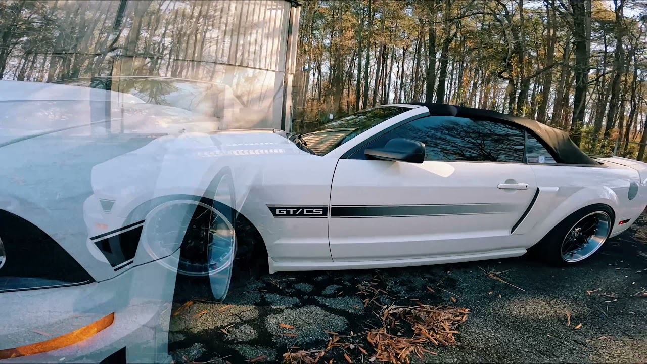 Bagged and boosted 2007 mustang gt (4K)