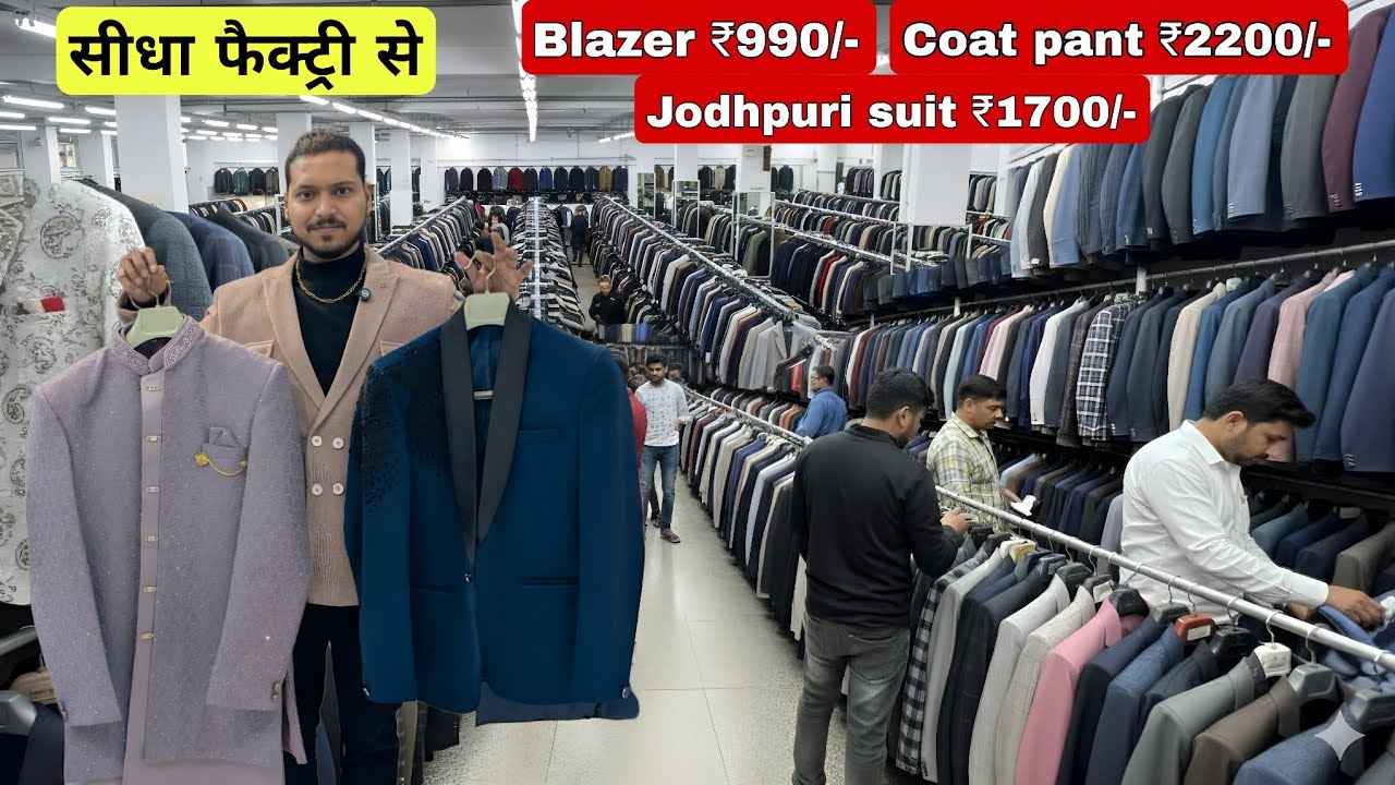 Designer coat pant, blazer, Indo-western, sherwani manufacturer in delhi coat pant factory vanshmj