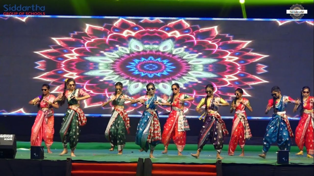 SAMSKRUTHI 2026 | Day 2 - Grade 8 and 9 students performed a Folk dance : BNR Campus.