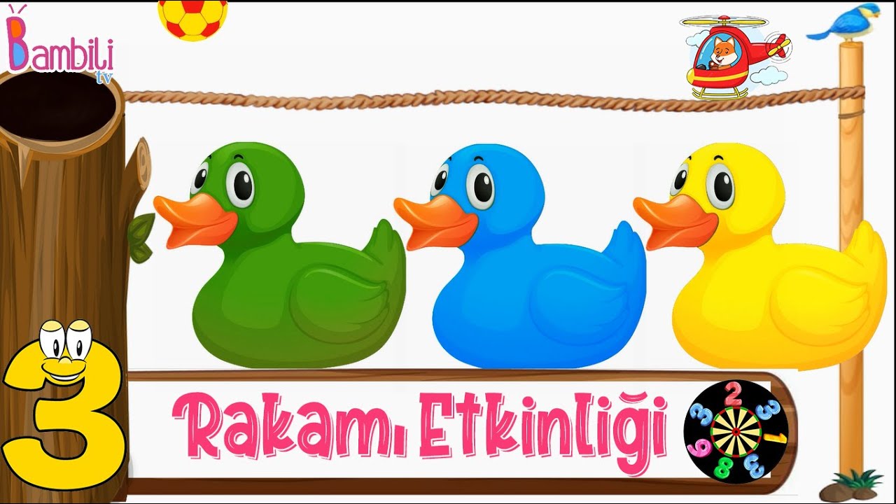 Number 3 Activity - Fun Number 3 - Preschool