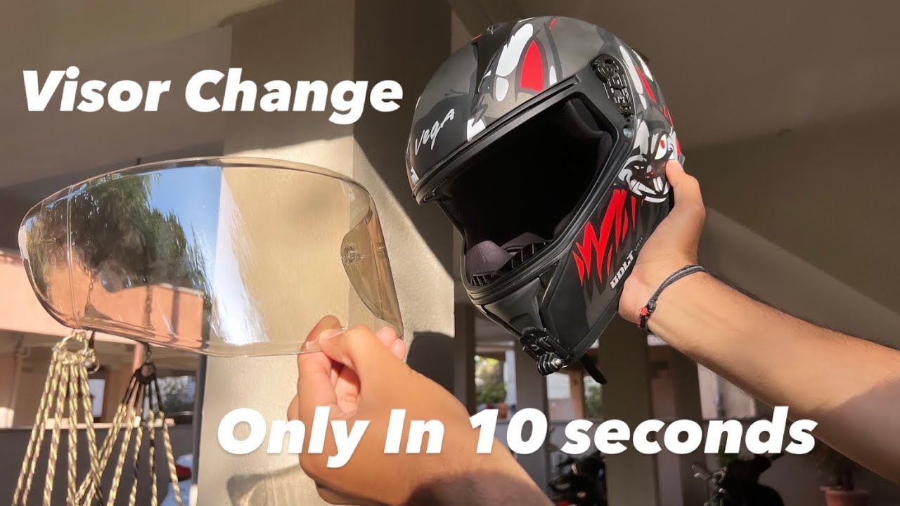 How To Change Vega Bolt Bunny Visor || Very Easy