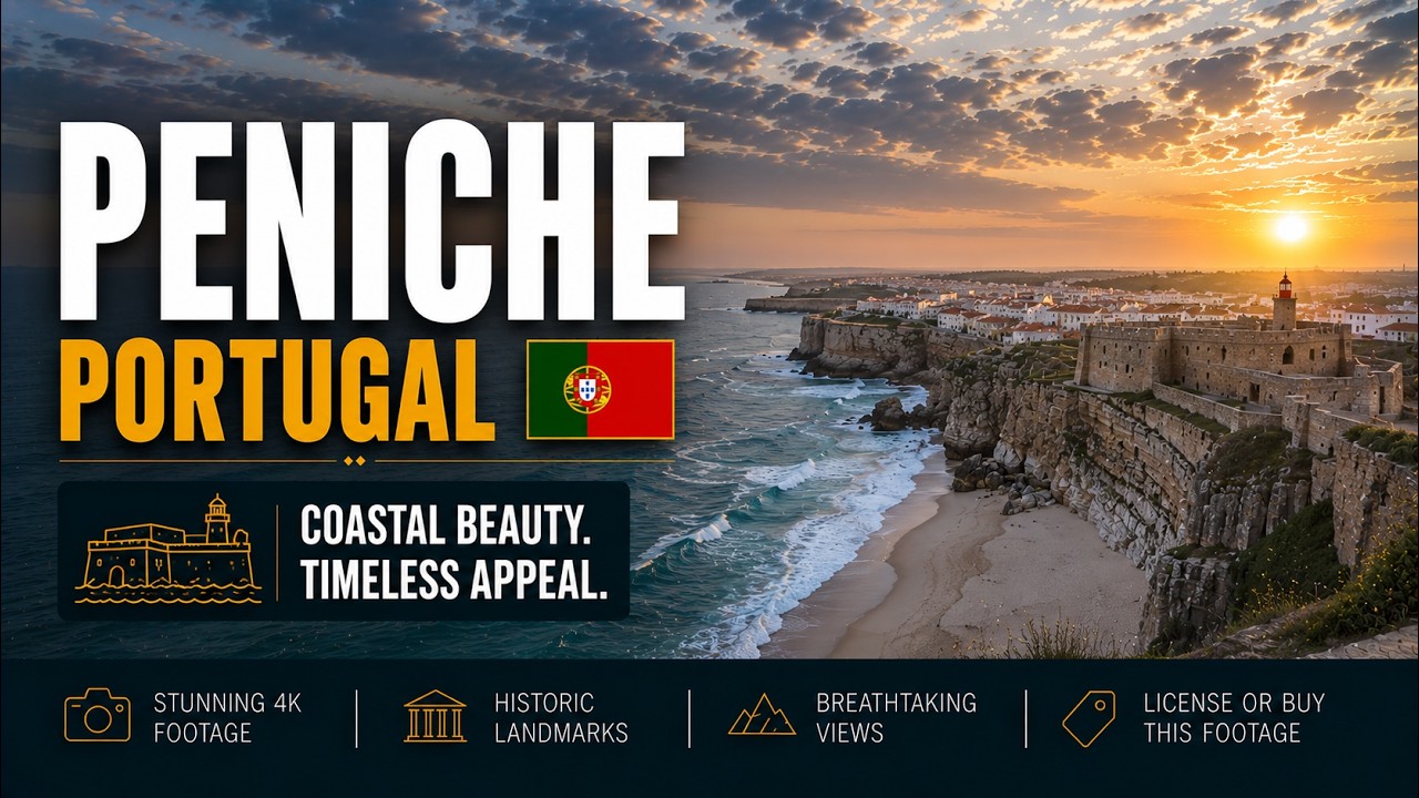 Peniche ● Portugal 🇵🇹 【4K】 Aerial Cinematic Drone
