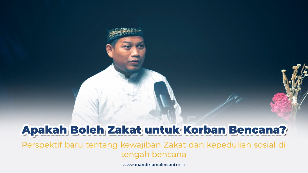 Apakah Boleh Zakat untuk Korban Bencana?
