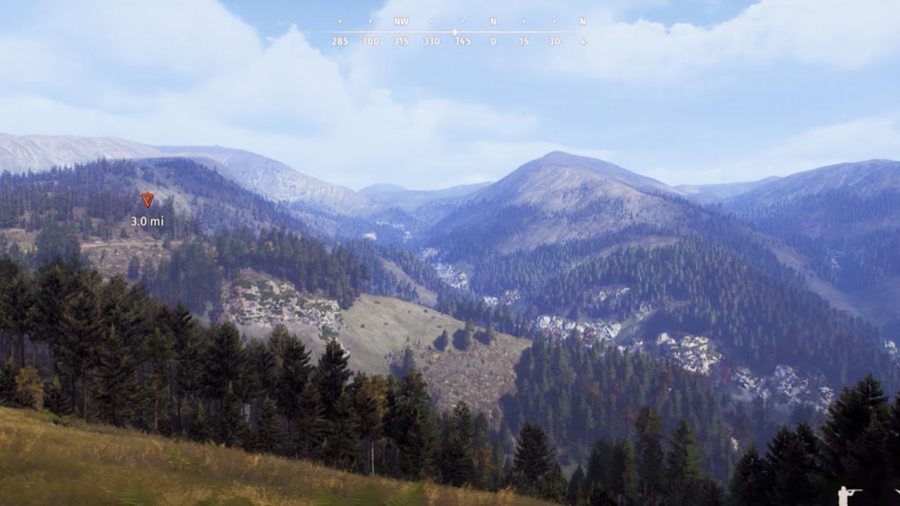 HOW BIG IS THE MAP in Way of the Hunter? Run Across the Maps