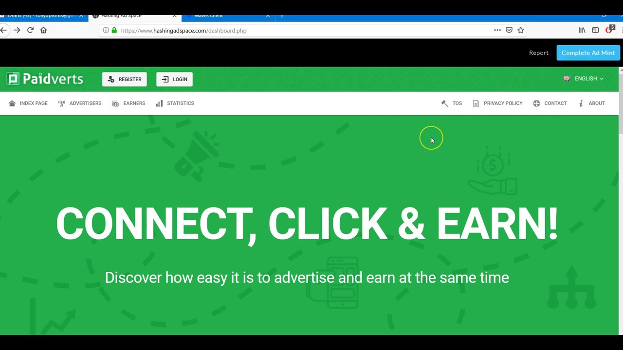 My SECRET SLEEPER Hashing Ad Space