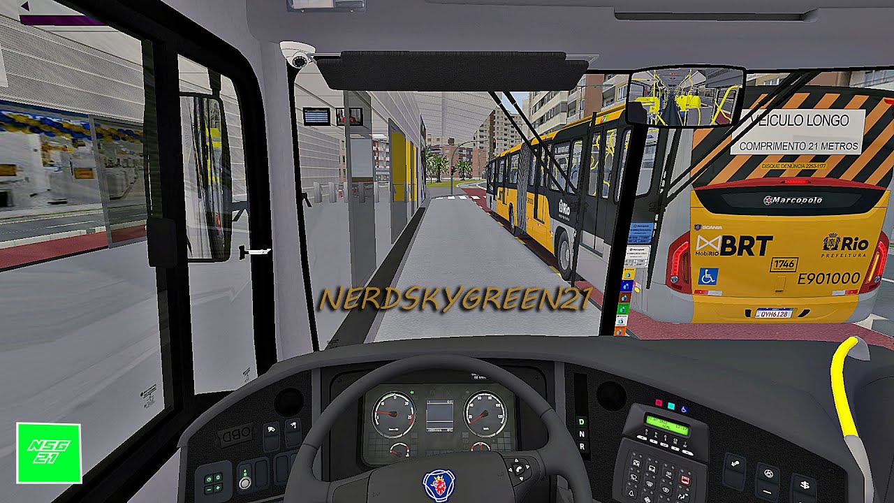 [OMSI 2] CORREDOR EXCLUSIVO | BRT Mobi Rio - Marcopolo Torino Express SCANIA K310IA AC +G27