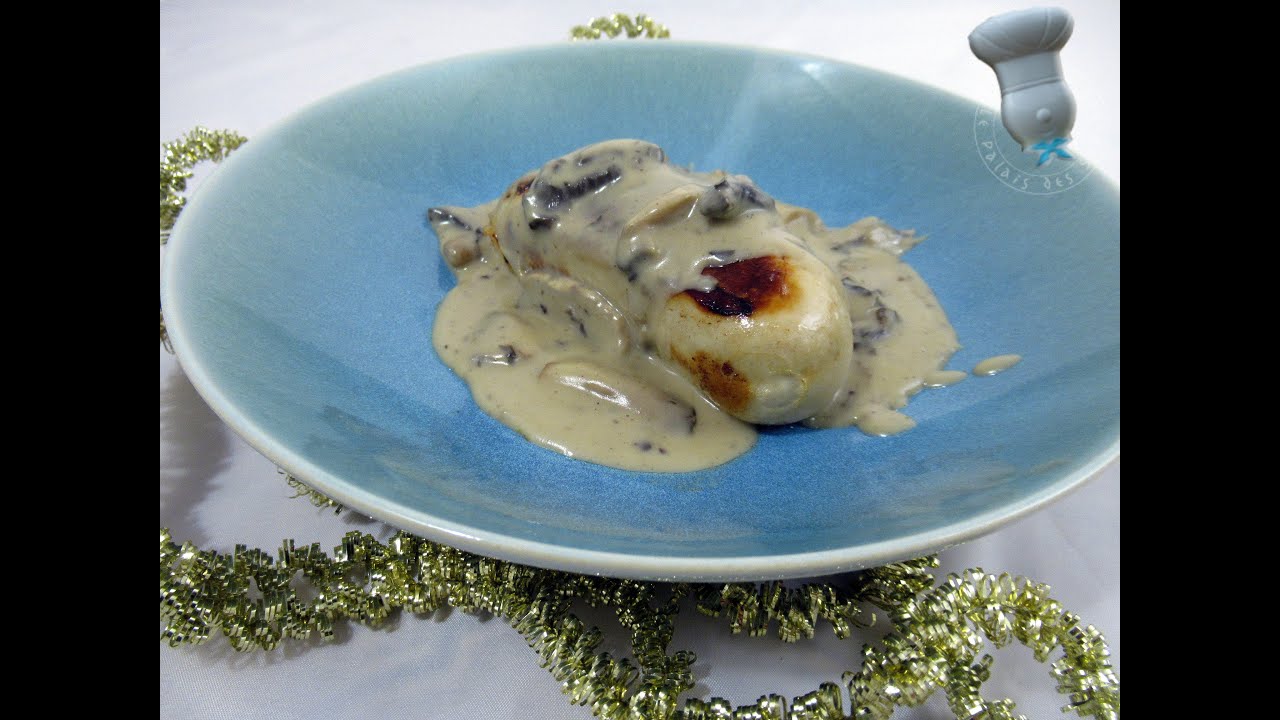 Recette de boudin blanc sauce suprême