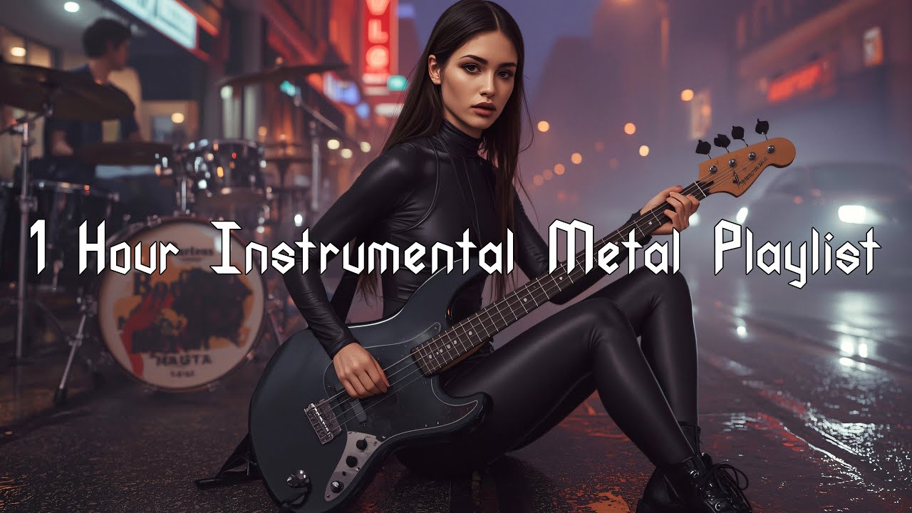 1 Hour Instrumental Metal Playlist for Gaming, Training, Focus, Coding | Modern / Groove / Cinematic