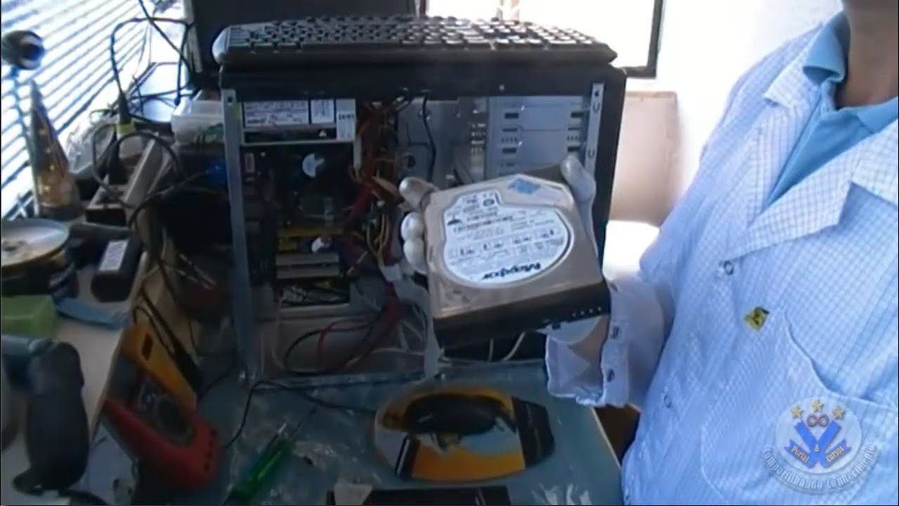 Manutenção de Computador - Aula 25 - Backup com HD Slave de PC que não liga