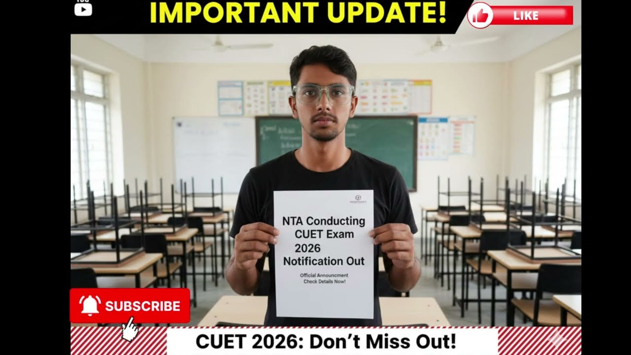 CUET 2026 NOTIFICATION OUT ..|| CUET 2026 NTA || #cuet2026 #nta #cuetnotification #aspirants....