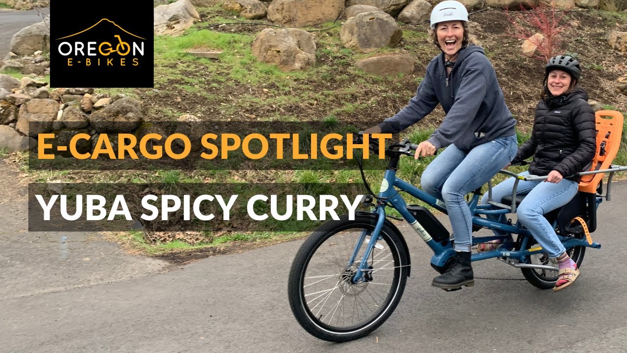 E-Cargo Bike Spotlight: NEW Yuba Spicy Curry Speed vs the V3 City and AT (All Terrain)