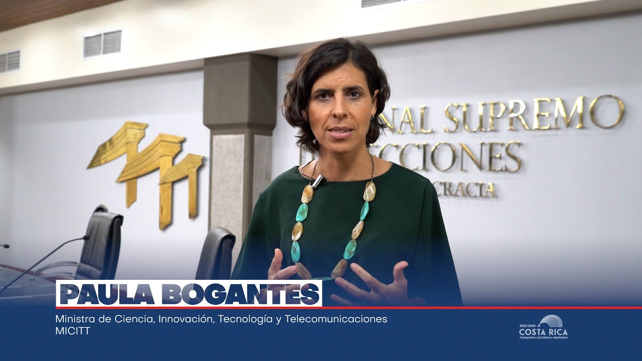 Paula Bogantes - Ministra de MICITT