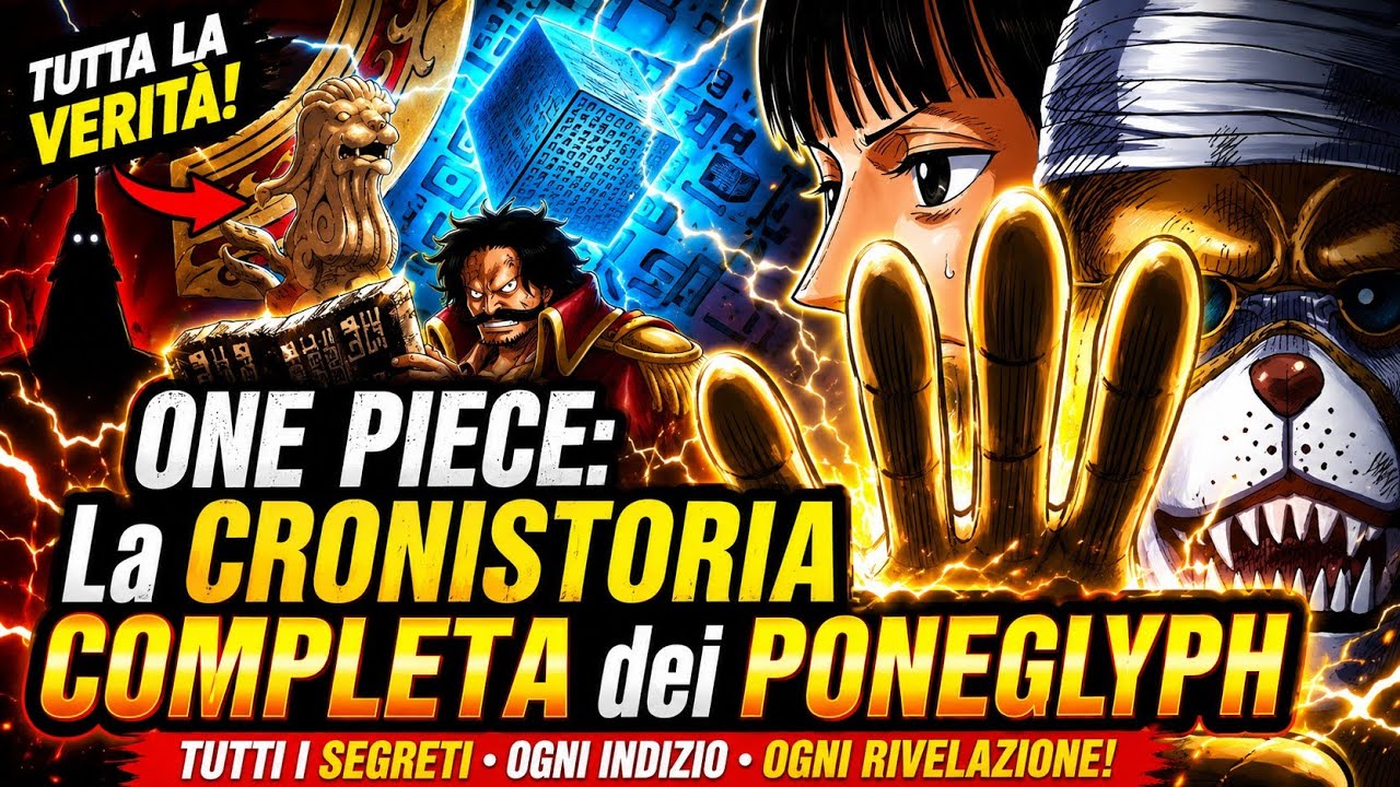 ONE PIECE: La CRONISTORIA completa dei PONEGLYPH! 📜🔥