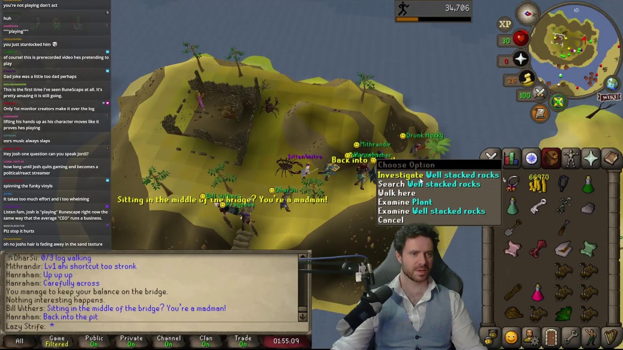 LIVE: OSRS Lazyman Mode [world 342]