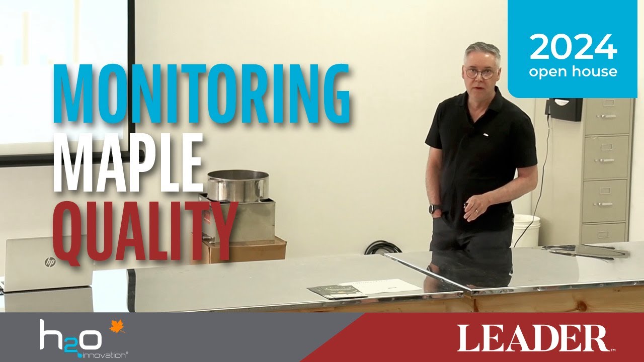 Tools and Control Points to Monitor Maple Production and Quality