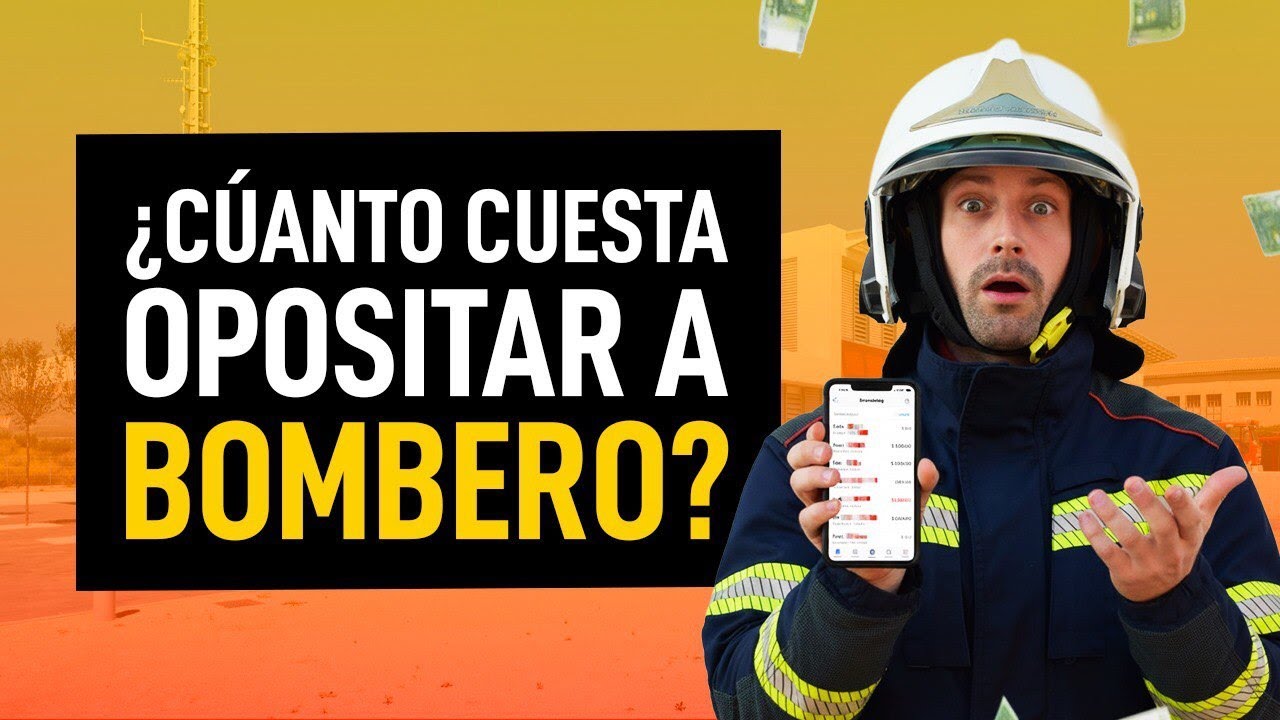¿Cuánto CUESTA opositar a BOMBERO en España? Las INVERSIONES más Importantes