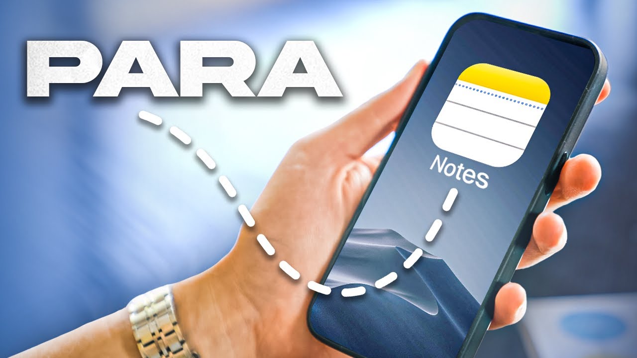 PARA в Apple Notes: организуйте все легко!