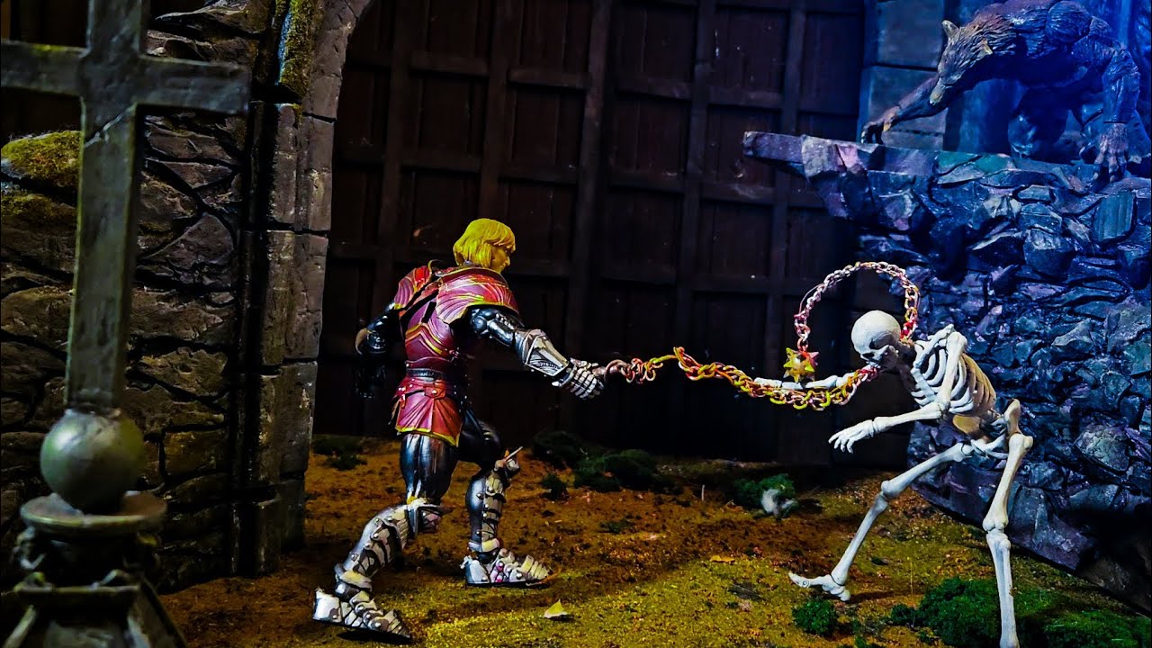 Simon's quest toy photography.  Do you love this game like I do #simonsquest #castlevania #toyphotos