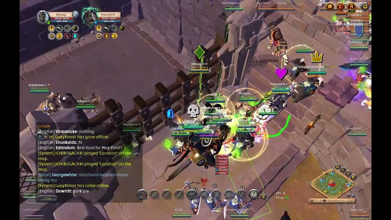 Topspire 14UTC Hallowfall POV | Albion Online