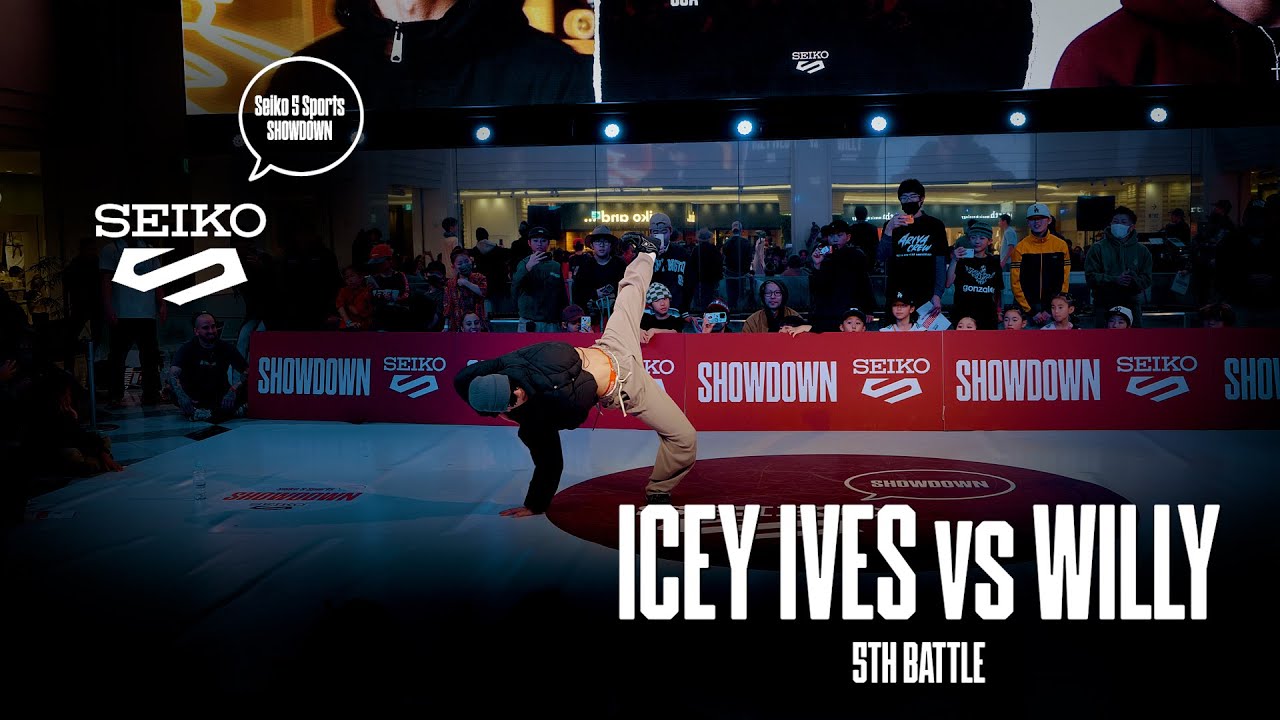 ICEY IVES (USA) vs WILLY (France) // 5th battle // Seiko 5 Sports Showdown x stance