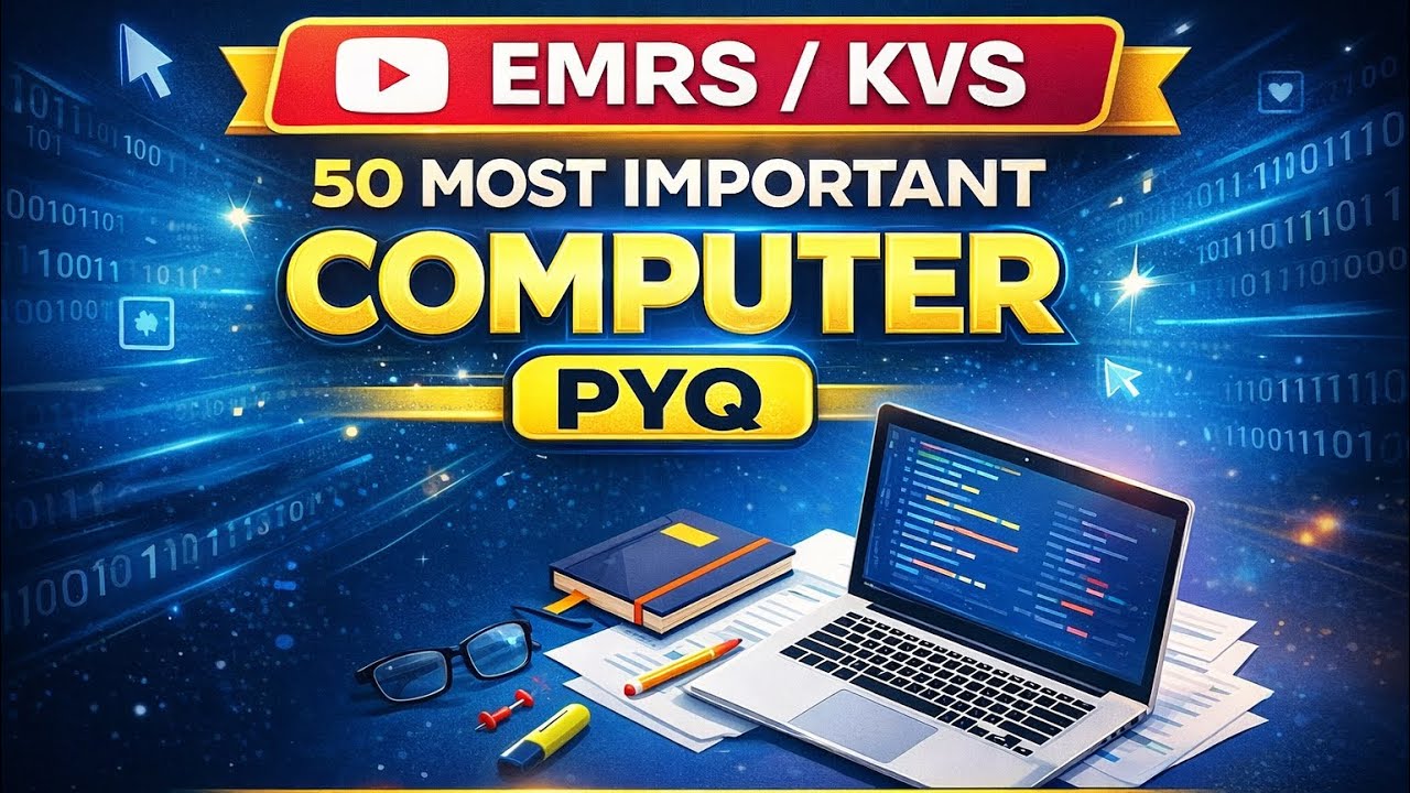 EMRS 2025 / KVS 2025 Computer Most important questions|| #emrscomputer #kvscomputer #nvspyq