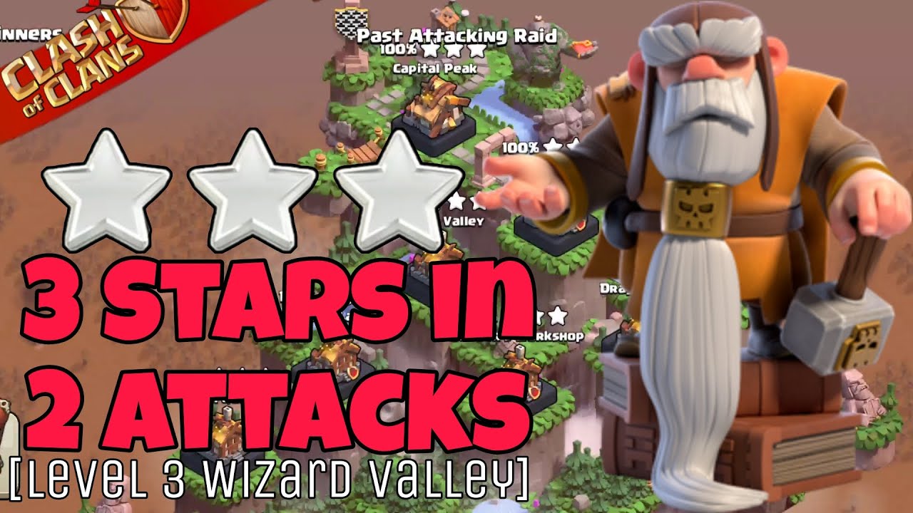 2 Attack strategy for Wizard Valley [Any layout] || SNOWFLAKE.