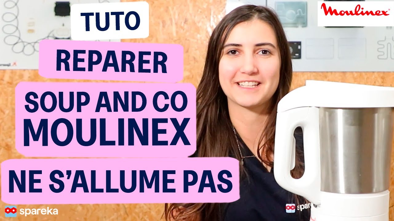 Comment r&eacute;parer un appareil Soup and CO de Moulinex qui ne s'allume plus