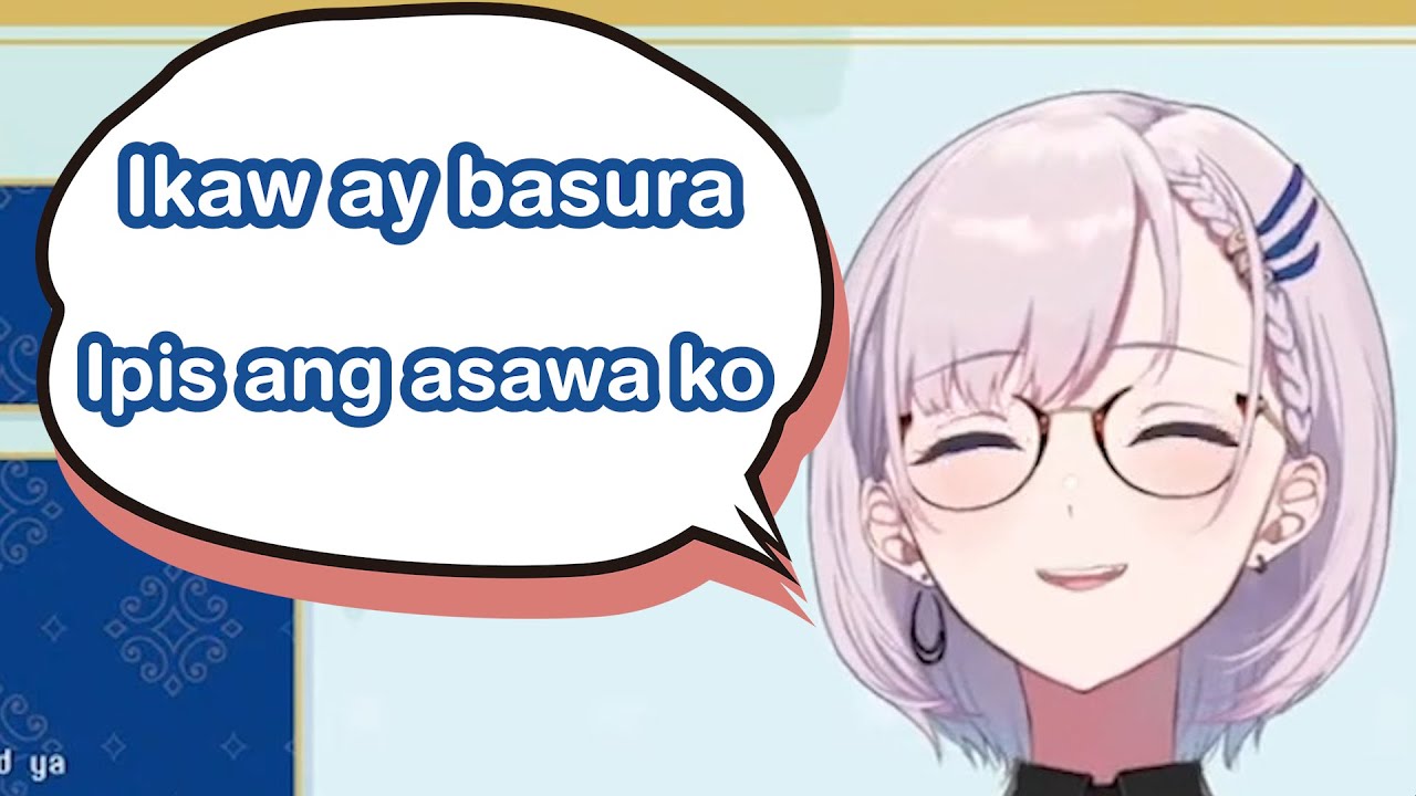 Reine learns Tagalog words, talks about cockroaches and how seiso the word 