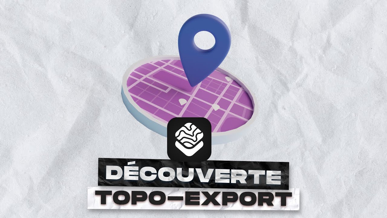D&eacute;couverte de Topo Export, l'outil de map vectoriel