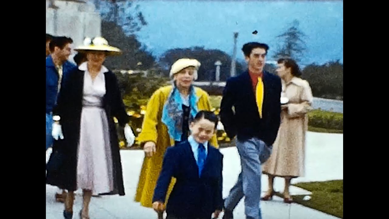 Sir Flattop Goes To Los Angeles - 1950s Home Movie