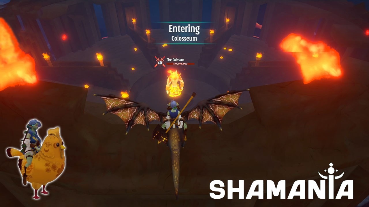 ENTERING THE COLOSSEUM, GETTING THE GOLDEN CHICKEN, & 100% STEAM ACHIEVEMENTS!🐔 | Shamania [Part 13]