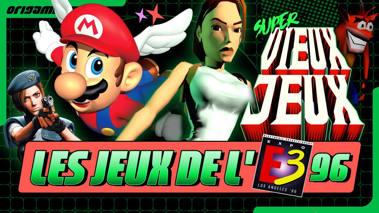 On regarde la VHS de l’E3 1996 🕹️ SUPER VIEUX JEUX REACT