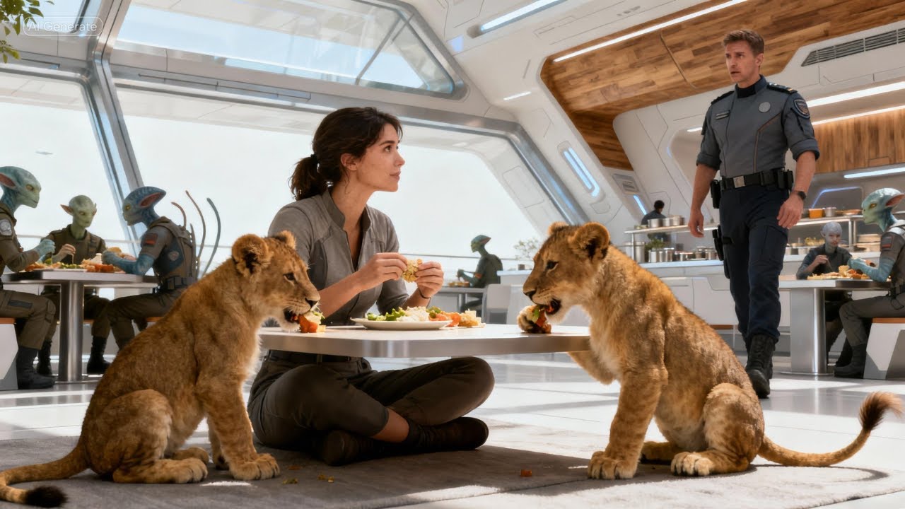 Security Questioned, “Why Do the Cubs Eat With You?” — The Human Said, “Because I Shared First” |HFY