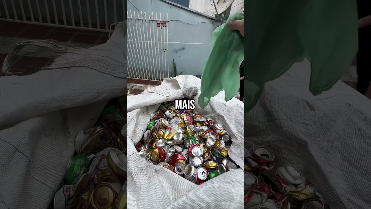 qts da 100kg de latinha 🤑