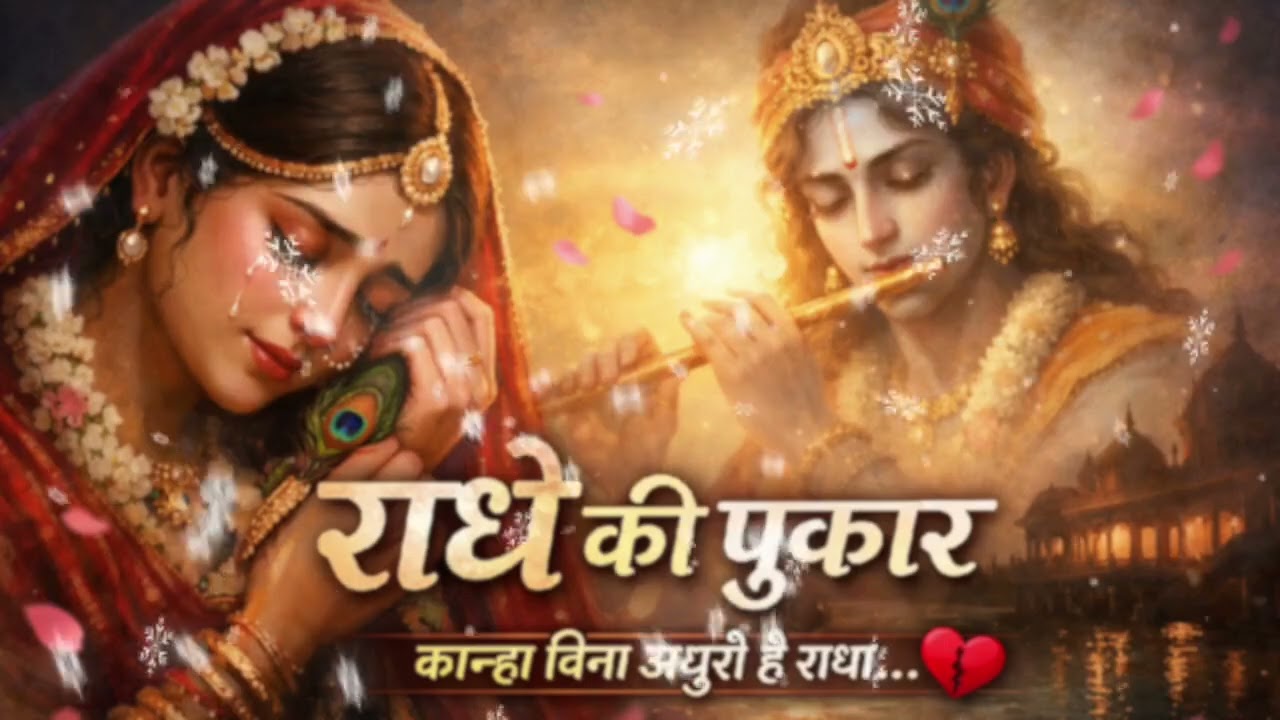 # श्री राधे कृष्ण जी की प्रेम गाथा सुनकर मन मोहित हो जाता है#icchabhakti