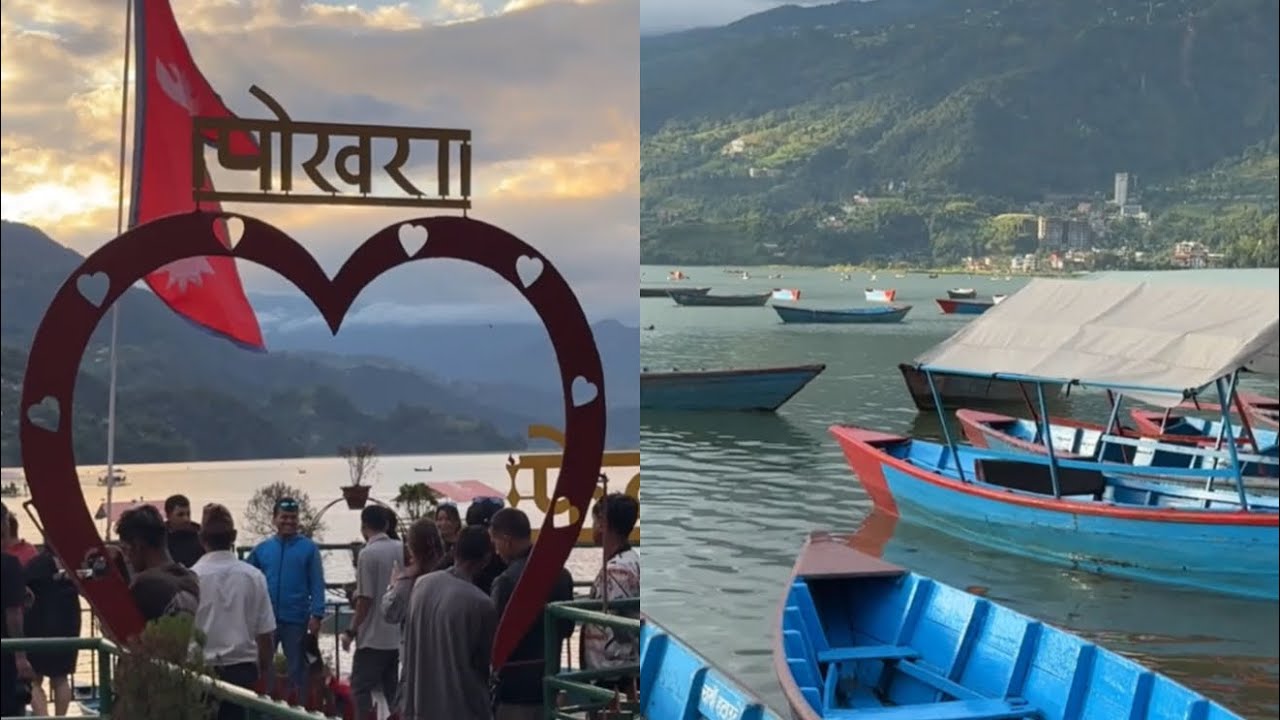 My mini Pokhara vlog | Lakeside to Halanchow | Food, vibes & views 🎬