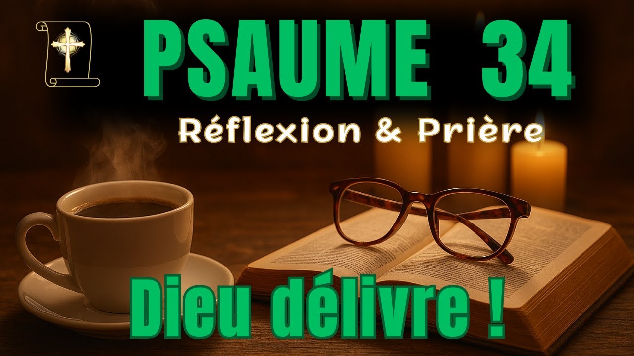 Psaume 34 – Dieu entend et délivre | Prière de louange et de confiance
