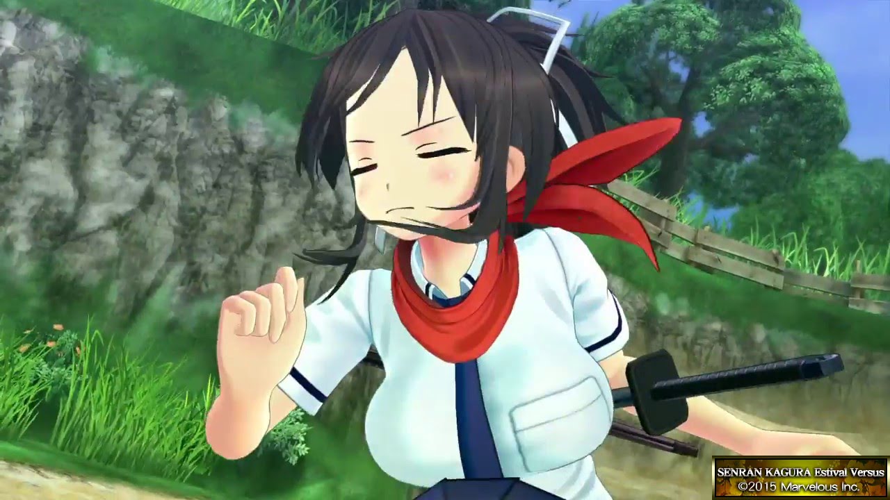 SENRAN KAGURA ESTIVAL VERSUS Gameplay 1 free battles