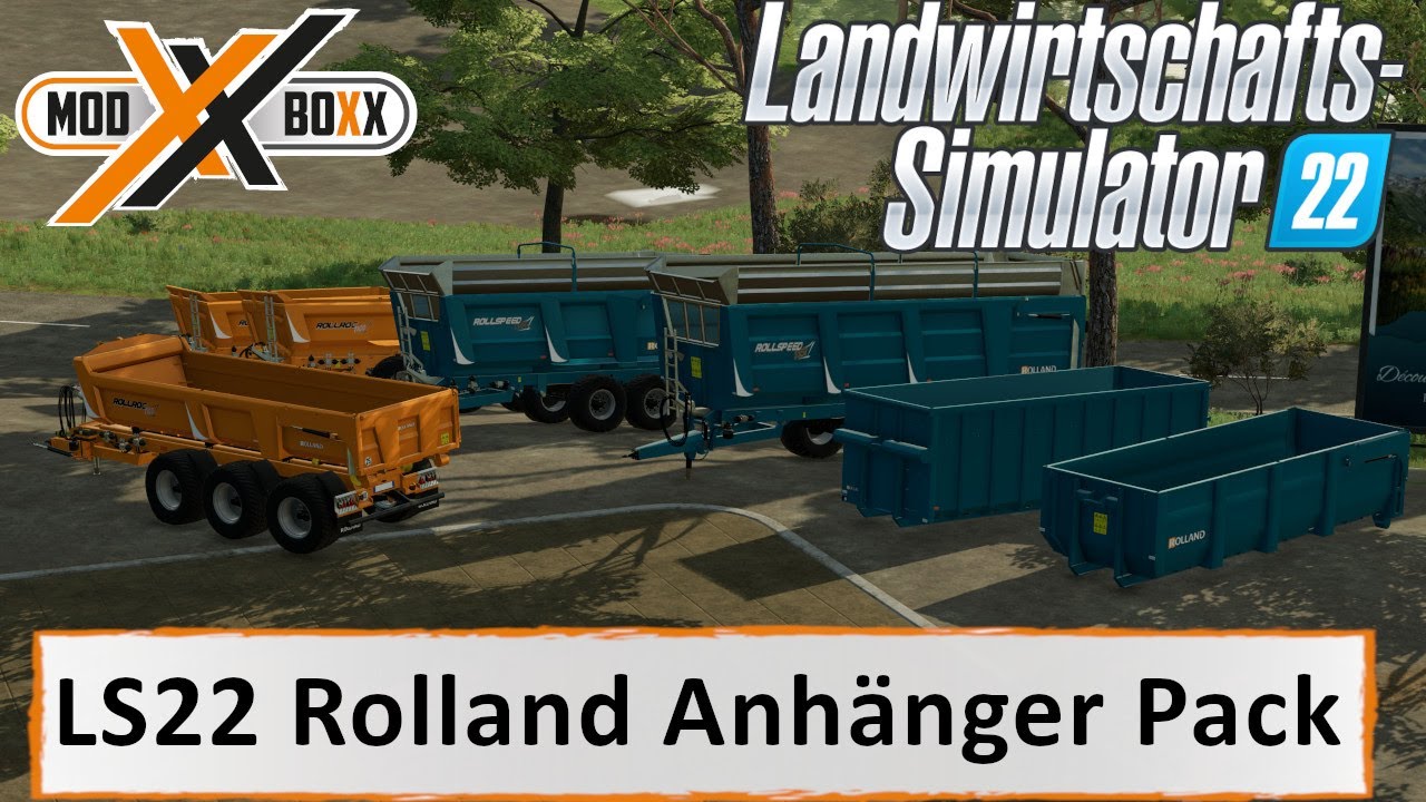 LS22 Mods | Roland Anhänger Pack | LS22 Modvorstellung |